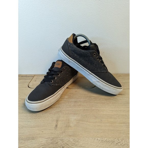 Vans Other - Vans Mens Shoes Size 8.5 Off The Wall Deluxe Atwood Black/Grey/Black
